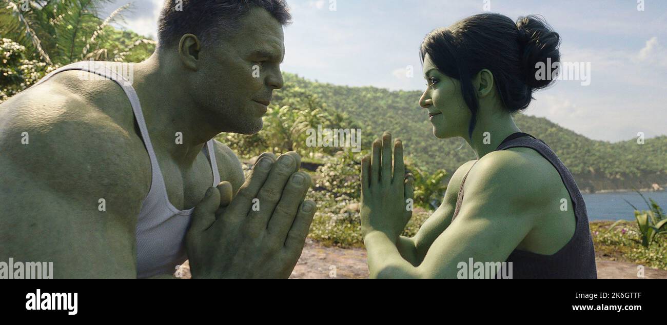 SheHulk Rechtsanwalt (LR) Mark Ruffalo als Smart Hulk / Bruce