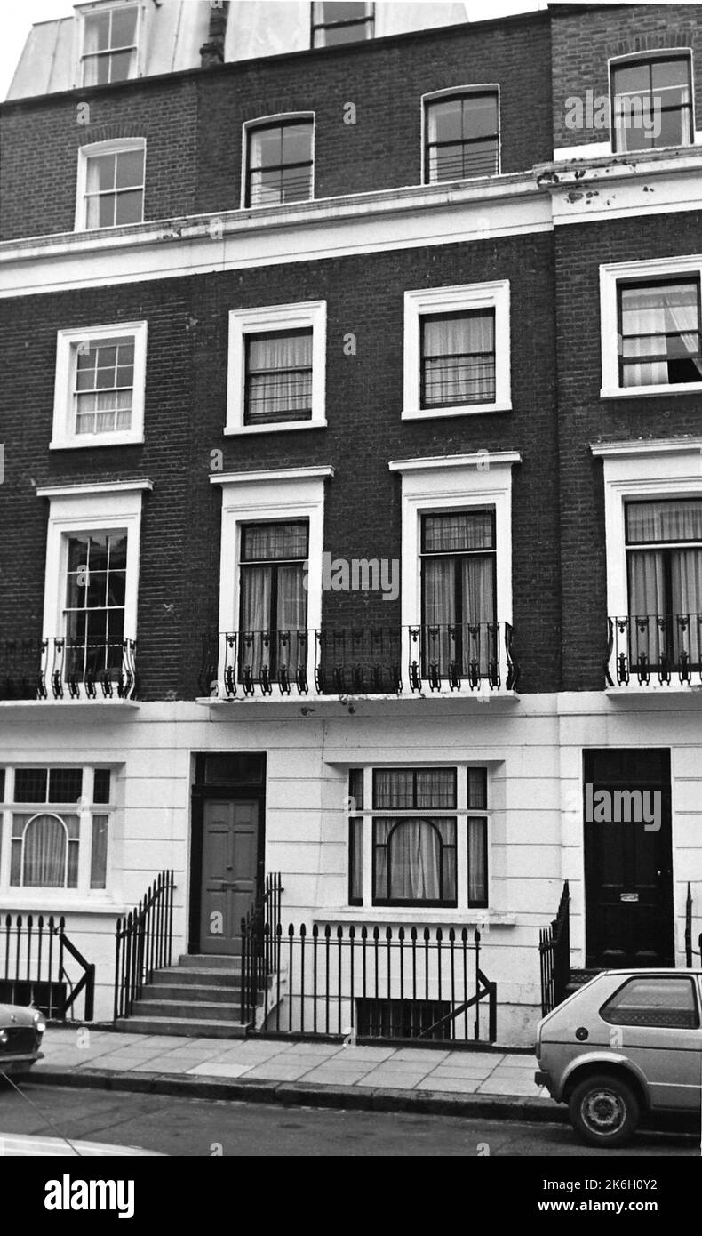 London - Executive Level Position Residence, Vereinigte Staaten Fotos im Zusammenhang mit Botschaften, Konsulaten und anderen Überseegebäuden Stockfoto