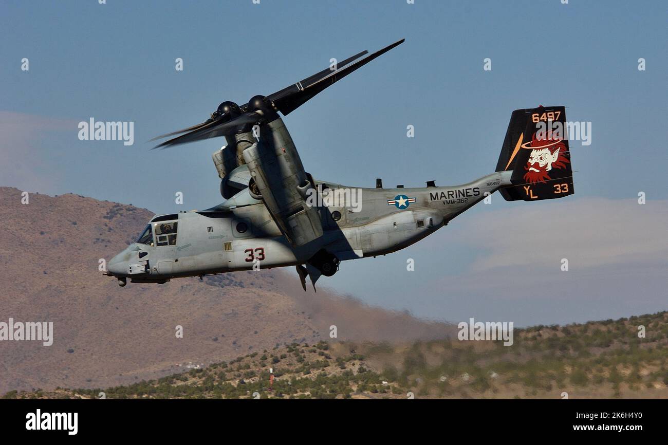 USA Marine Corp MV22 Fischadler. Stockfoto