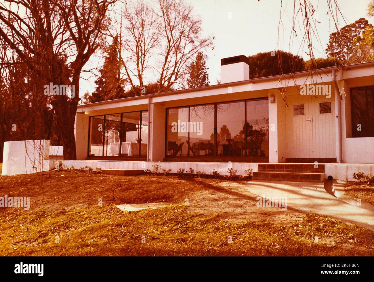 Mbabane - Public Affairs Officer Residency - 1979, Vereinigte Staaten Fotos im Zusammenhang mit Botschaften, Konsulaten und anderen Überseegebäuden Stockfoto