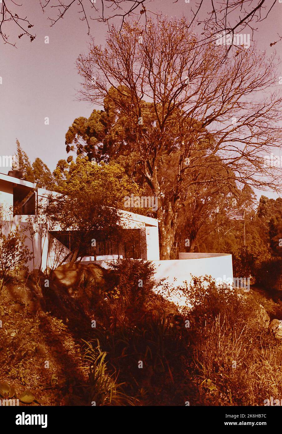 Mbabane - Public Affairs Officer Residency - 1979, Vereinigte Staaten Fotos im Zusammenhang mit Botschaften, Konsulaten und anderen Überseegebäuden Stockfoto