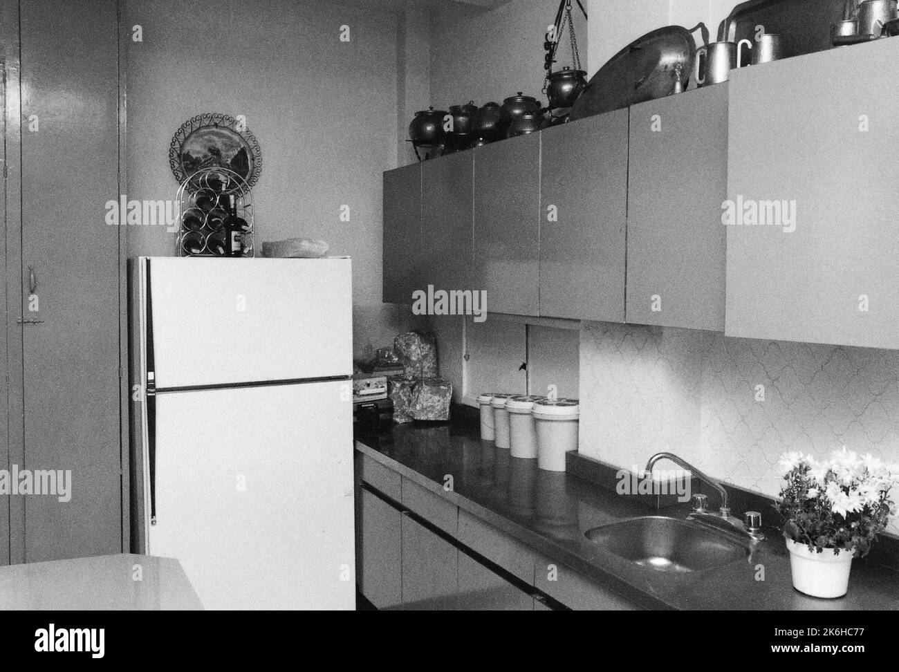 Mexico City - Executive Level Position Residence - 1979, Vereinigte Staaten Fotos im Zusammenhang mit Botschaften, Konsulaten und anderen Überseegebäuden Stockfoto