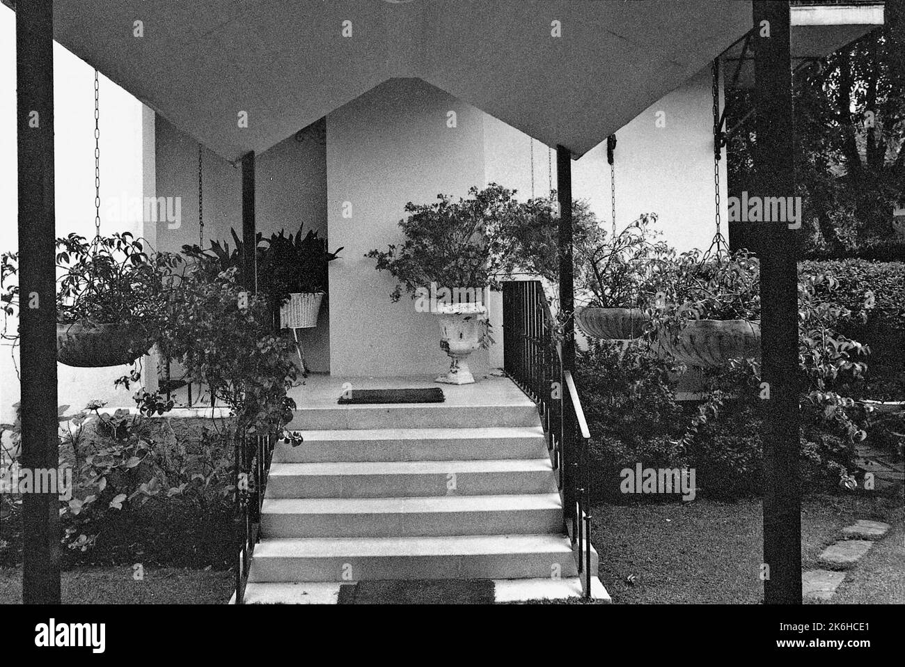 Mexico City - Executive Level Position Residence - 1979, Vereinigte Staaten Fotos im Zusammenhang mit Botschaften, Konsulaten und anderen Überseegebäuden Stockfoto