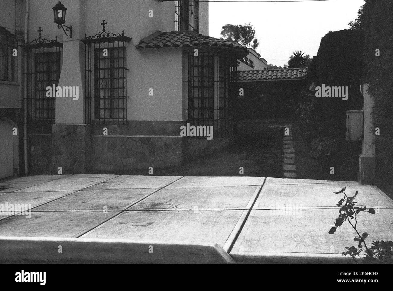 Mexico City - Executive Level Position Residence - 1979, Vereinigte Staaten Fotos im Zusammenhang mit Botschaften, Konsulaten und anderen Überseegebäuden Stockfoto
