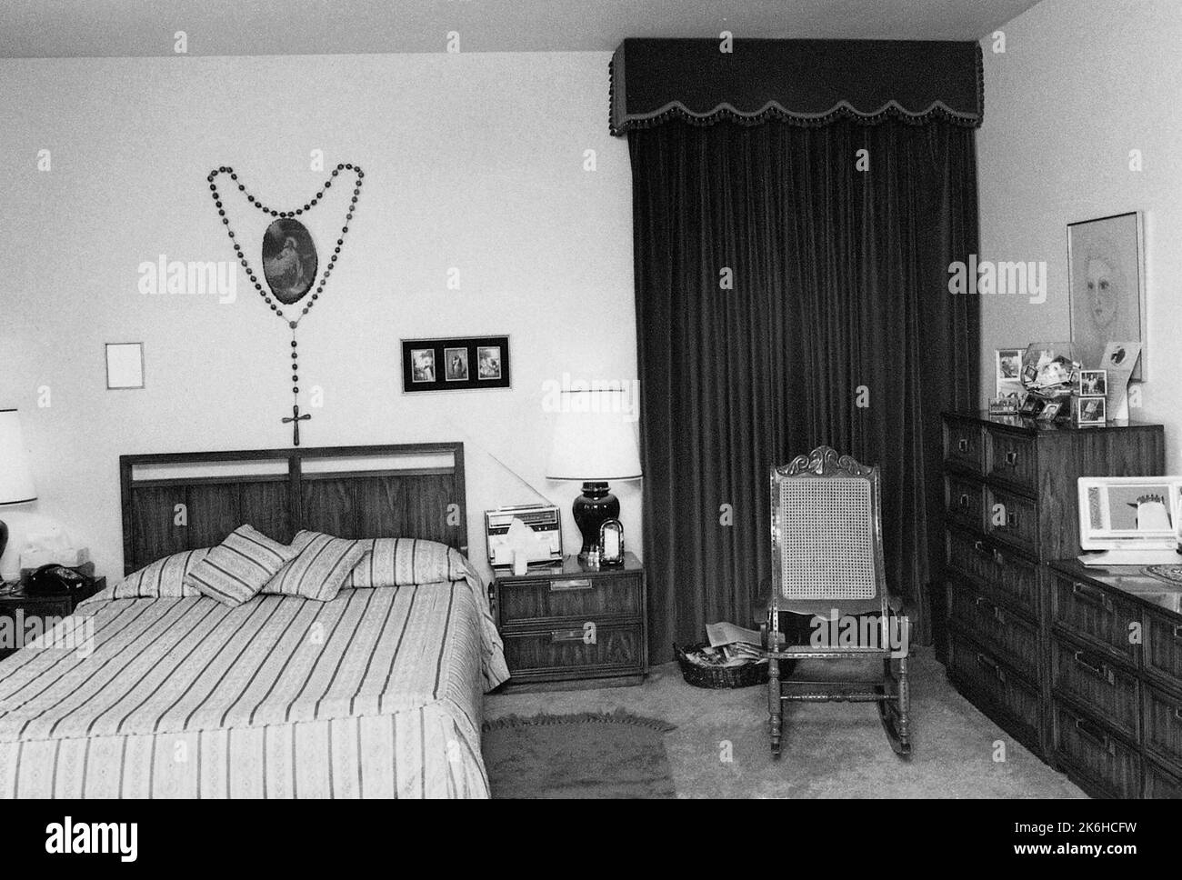 Mexico City - Executive Level Position Residence - 1979, Vereinigte Staaten Fotos im Zusammenhang mit Botschaften, Konsulaten und anderen Überseegebäuden Stockfoto