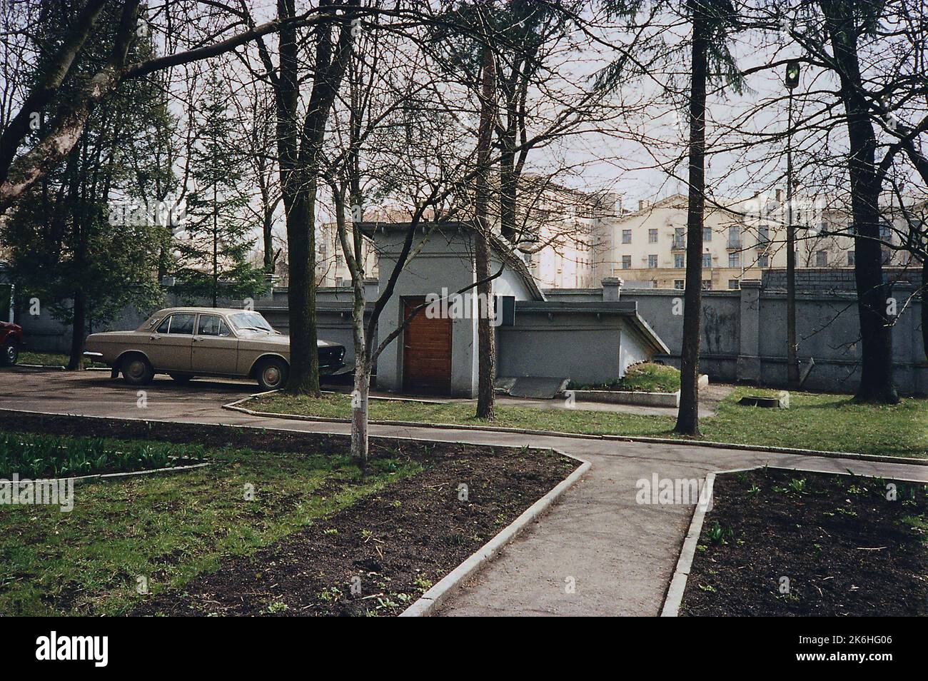 Minsk - Chancery Office Building - 1992, Vereinigte Staaten Fotos im Zusammenhang mit Botschaften, Konsulaten und anderen Überseegebäuden Stockfoto