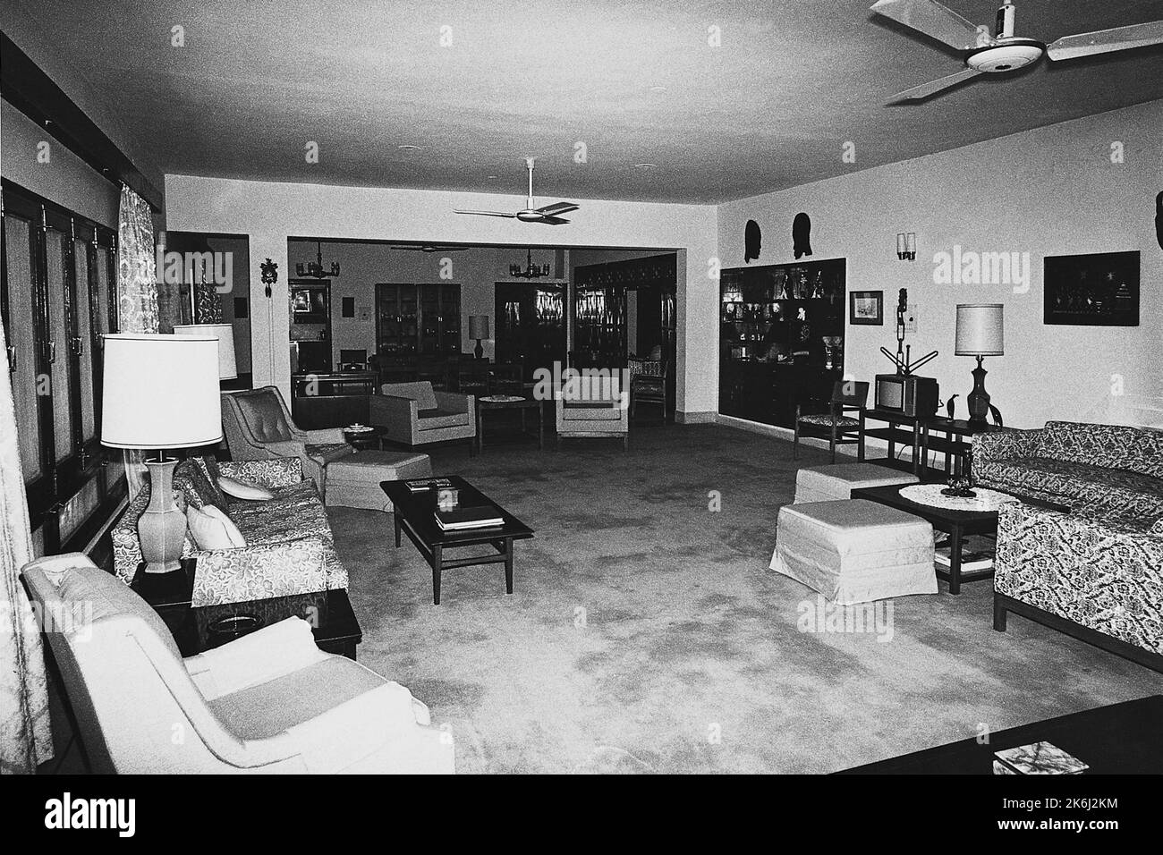 Islamabad - Executive Level Position Residence - 1982, Vereinigte Staaten Fotos im Zusammenhang mit Botschaften, Konsulaten und anderen Überseegebäuden Stockfoto