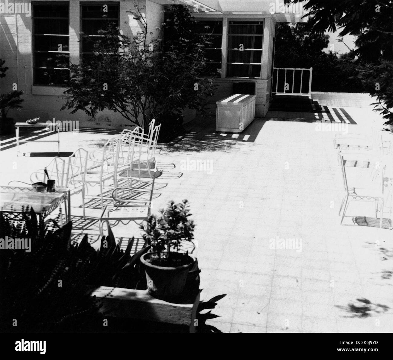 Jeddah - Executive Level Position Residence - 1966, Vereinigte Staaten Fotos im Zusammenhang mit Botschaften, Konsulaten und anderen Überseegebäuden Stockfoto