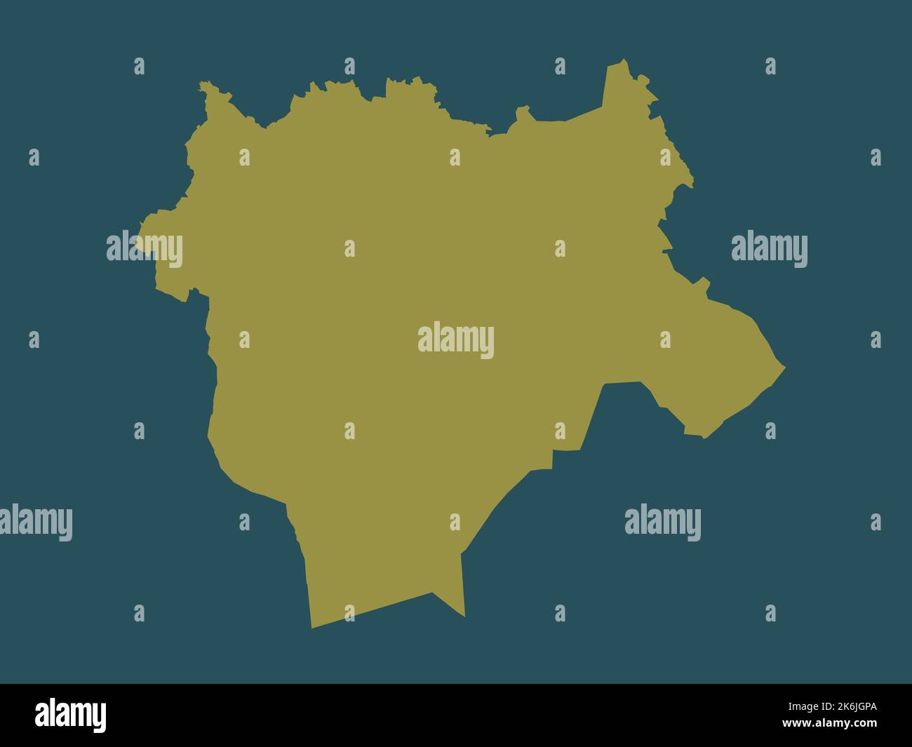 Aqtobe, Region von Kasachstan. Einfarbige Form Stockfoto