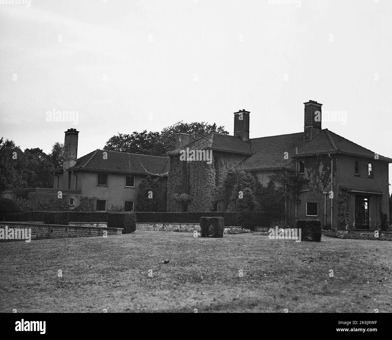 London - Executive Level Position Residence - 1947, Vereinigte Staaten Fotos im Zusammenhang mit Botschaften, Konsulaten und anderen Überseegebäuden Stockfoto
