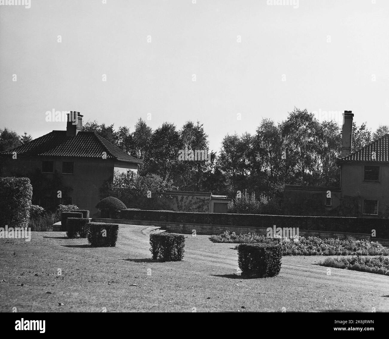 London - Executive Level Position Residence - 1947, Vereinigte Staaten Fotos im Zusammenhang mit Botschaften, Konsulaten und anderen Überseegebäuden Stockfoto