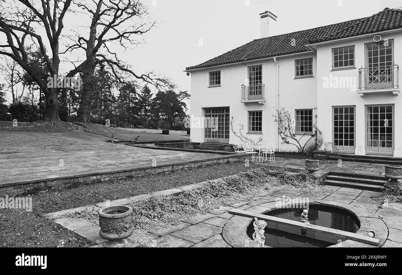 London - Executive Level Position Residence - 1947, Vereinigte Staaten Fotos im Zusammenhang mit Botschaften, Konsulaten und anderen Überseegebäuden Stockfoto