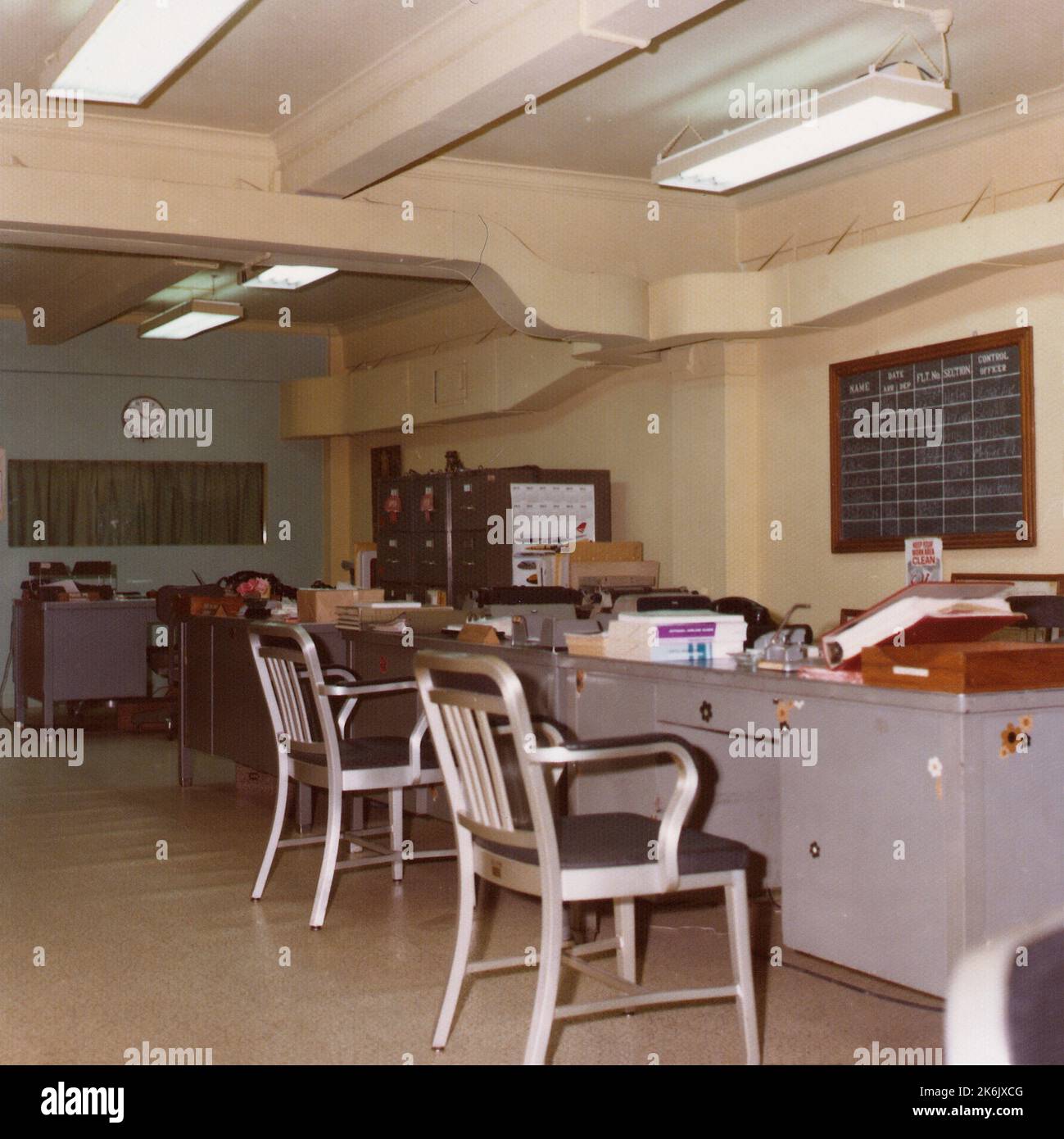 Rangoon - Chancery Office Building - 1975, Vereinigte Staaten Fotos im Zusammenhang mit Botschaften, Konsulaten und anderen Überseegebäuden Stockfoto