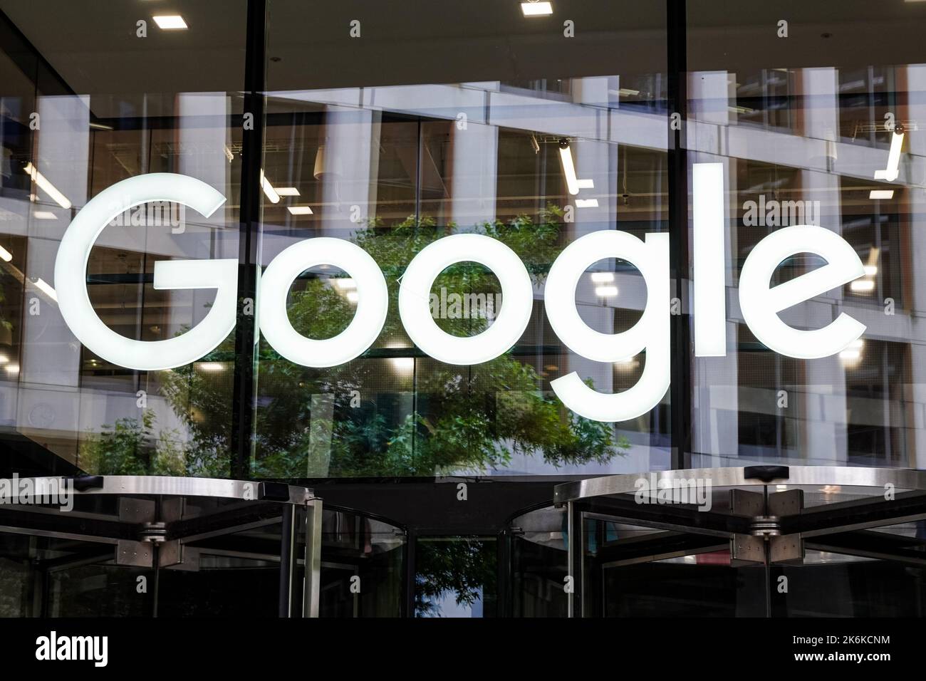 Hauptsitz von Google in King's Cross, London, England, Großbritannien Stockfoto