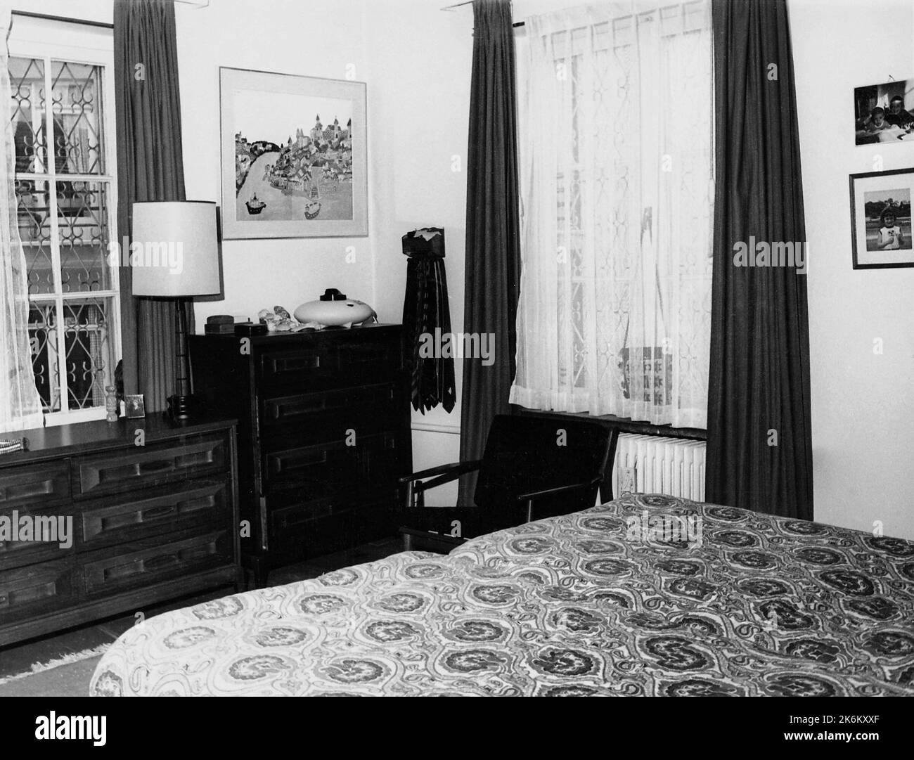 Ankara - Executive Level Position Residence - 1973, Vereinigte Staaten Fotos im Zusammenhang mit Botschaften, Konsulaten und anderen Überseegebäuden Stockfoto