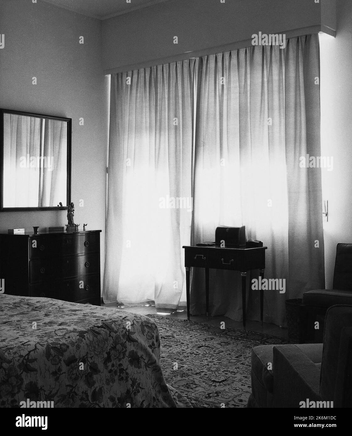Athen - Executive Level Position Residence - 1960, Vereinigte Staaten Fotos im Zusammenhang mit Botschaften, Konsulaten und anderen Überseegebäuden Stockfoto