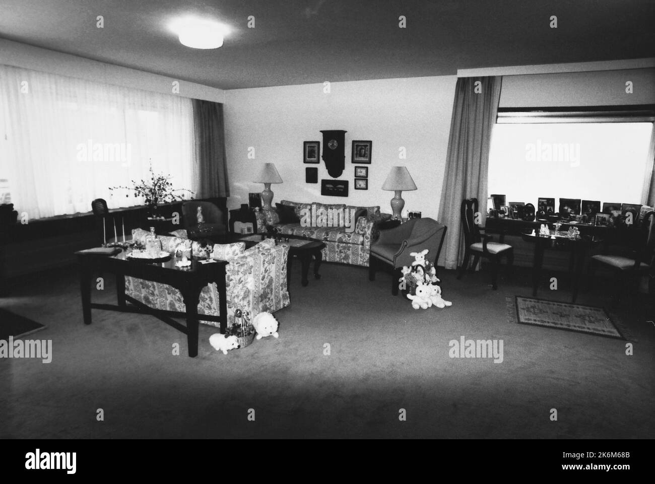 Berlin - Executive Level Position Residence - 1990, Vereinigte Staaten Fotos im Zusammenhang mit Botschaften, Konsulaten und anderen Überseegebäuden Stockfoto