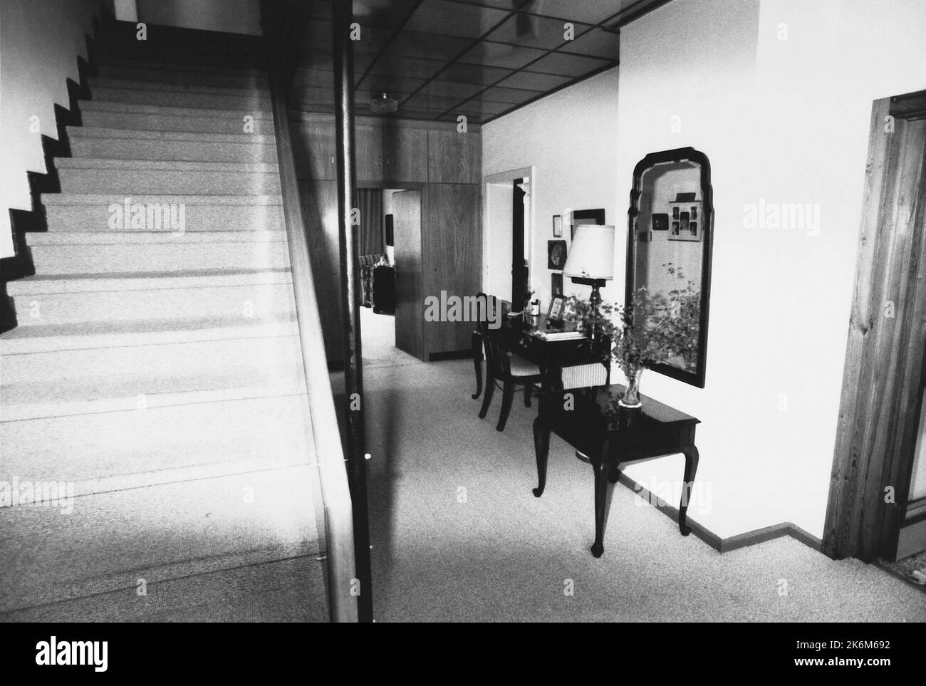 Berlin - Executive Level Position Residence - 1990, Vereinigte Staaten Fotos im Zusammenhang mit Botschaften, Konsulaten und anderen Überseegebäuden Stockfoto