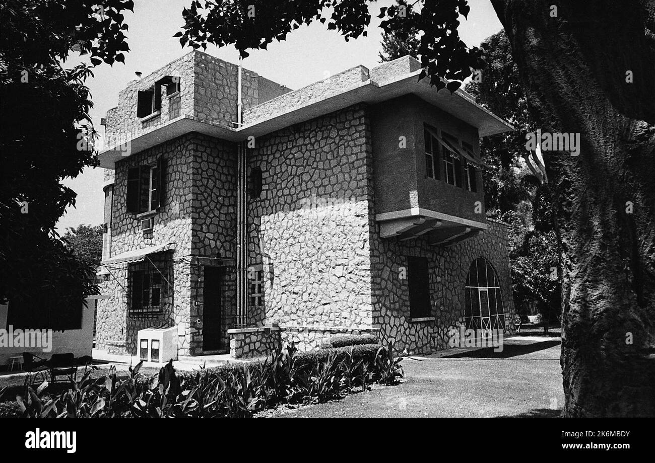 Kairo - Executive Level Position Residence - 1975, Vereinigte Staaten Fotos im Zusammenhang mit Botschaften, Konsulaten und anderen Überseegebäuden Stockfoto