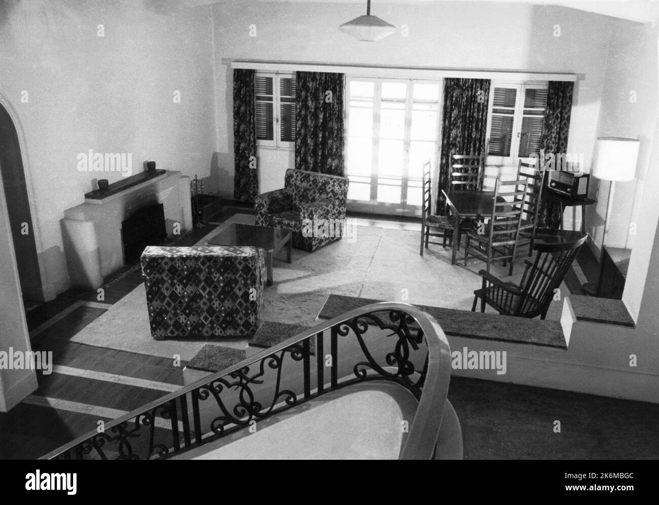 Kairo - Executive Level Position Residence - 1975, Vereinigte Staaten Fotos im Zusammenhang mit Botschaften, Konsulaten und anderen Überseegebäuden Stockfoto