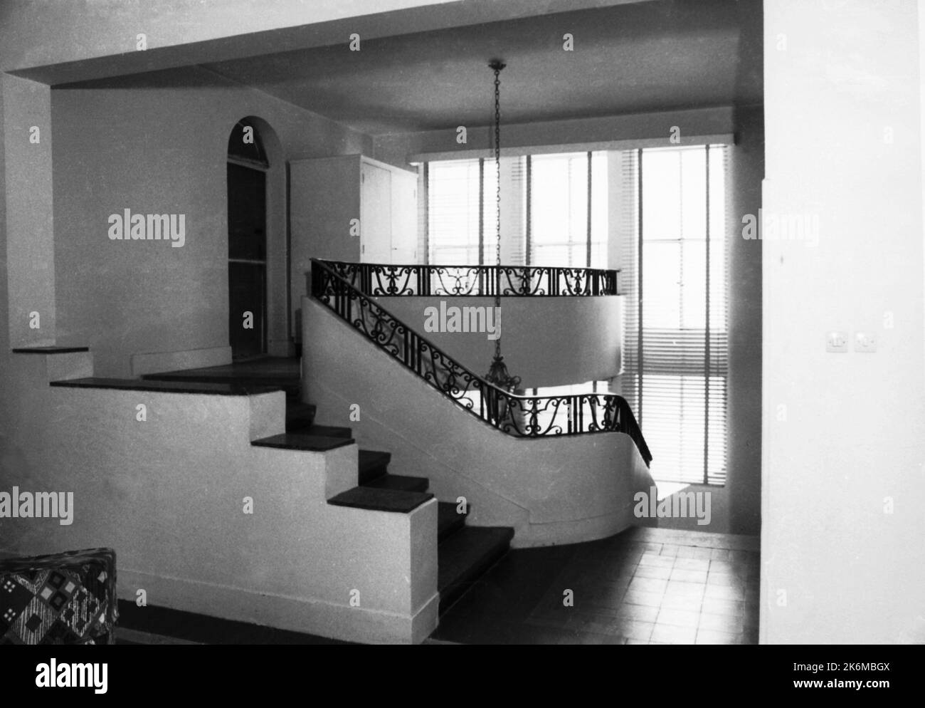 Kairo - Executive Level Position Residence - 1975, Vereinigte Staaten Fotos im Zusammenhang mit Botschaften, Konsulaten und anderen Überseegebäuden Stockfoto