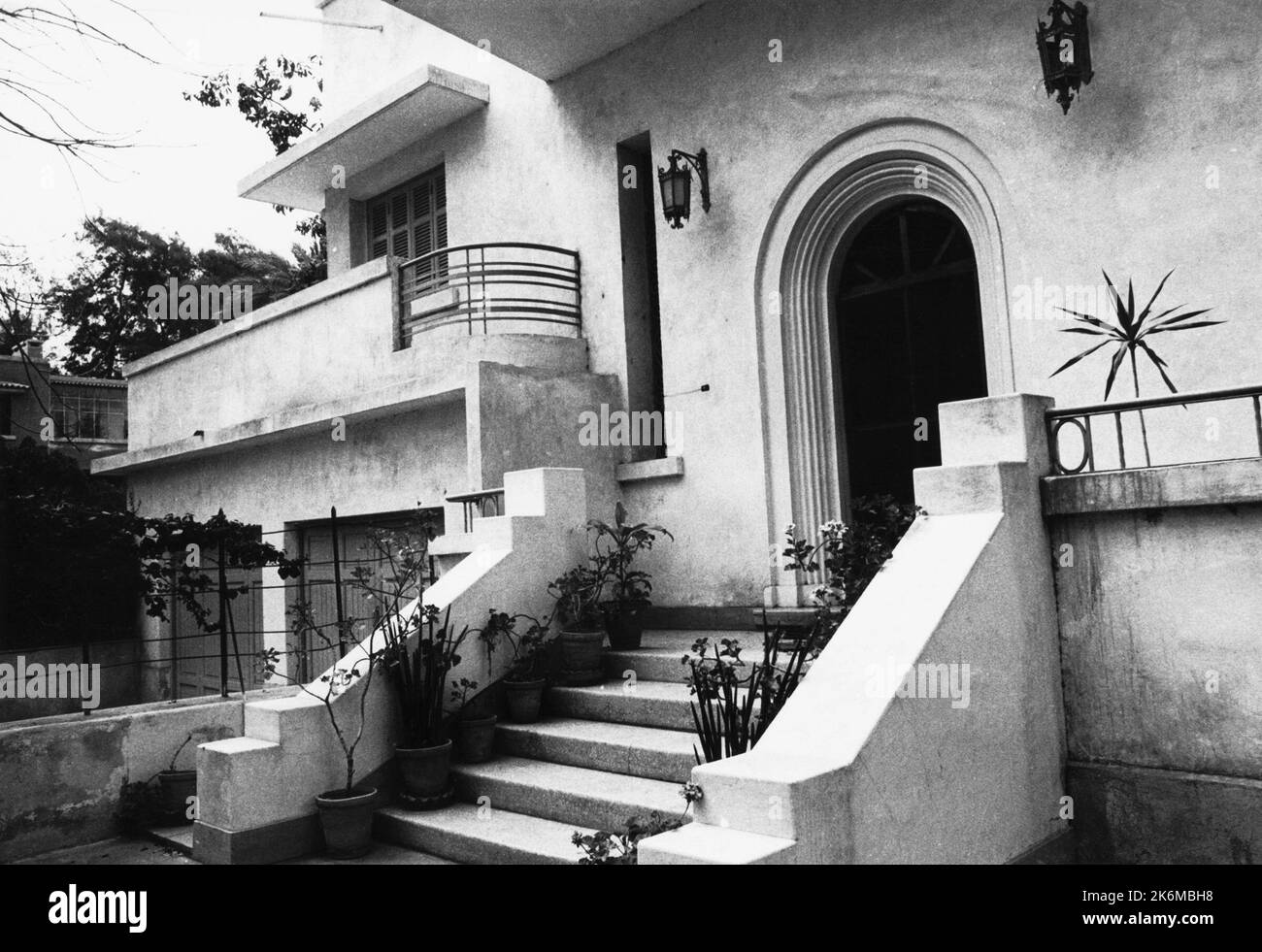 Kairo - Executive Level Position Residence - 1975, Vereinigte Staaten Fotos im Zusammenhang mit Botschaften, Konsulaten und anderen Überseegebäuden Stockfoto