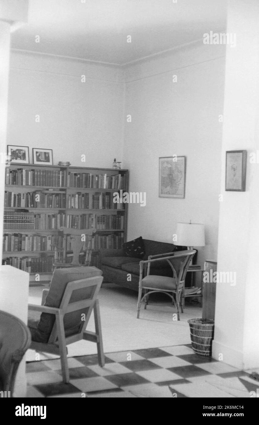 Kairo - Executive Level Position Residence - 1964, Vereinigte Staaten Fotos im Zusammenhang mit Botschaften, Konsulaten und anderen Überseegebäuden Stockfoto