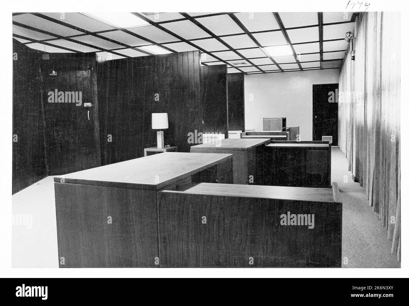 Managua - Konsulat Office Building - 1979, USA Fotos im Zusammenhang mit Botschaften, Konsulaten und anderen Überseegebäuden Stockfoto