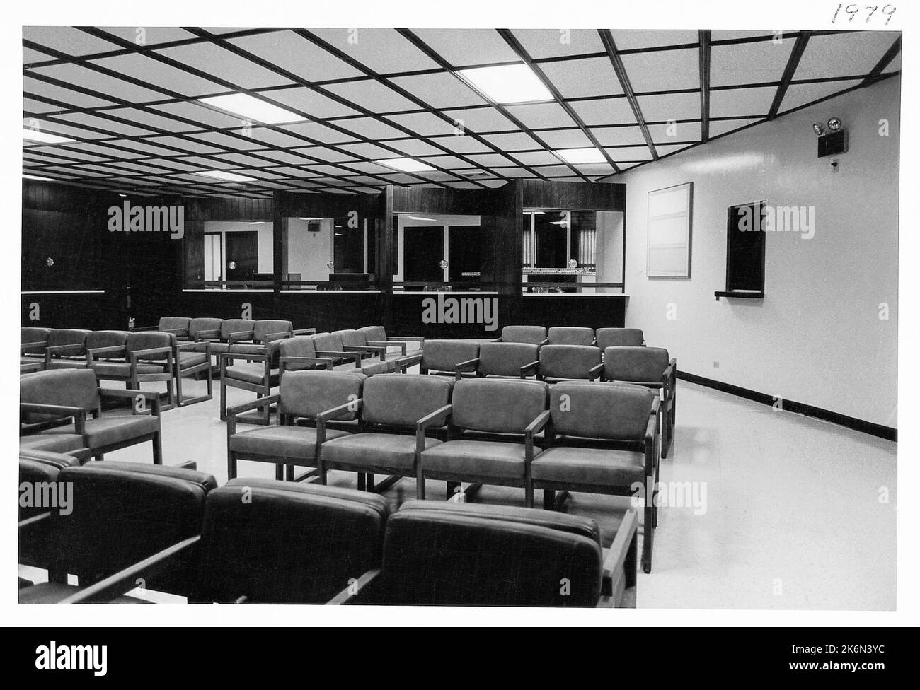 Managua - Konsulat Office Building - 1979, USA Fotos im Zusammenhang mit Botschaften, Konsulaten und anderen Überseegebäuden Stockfoto