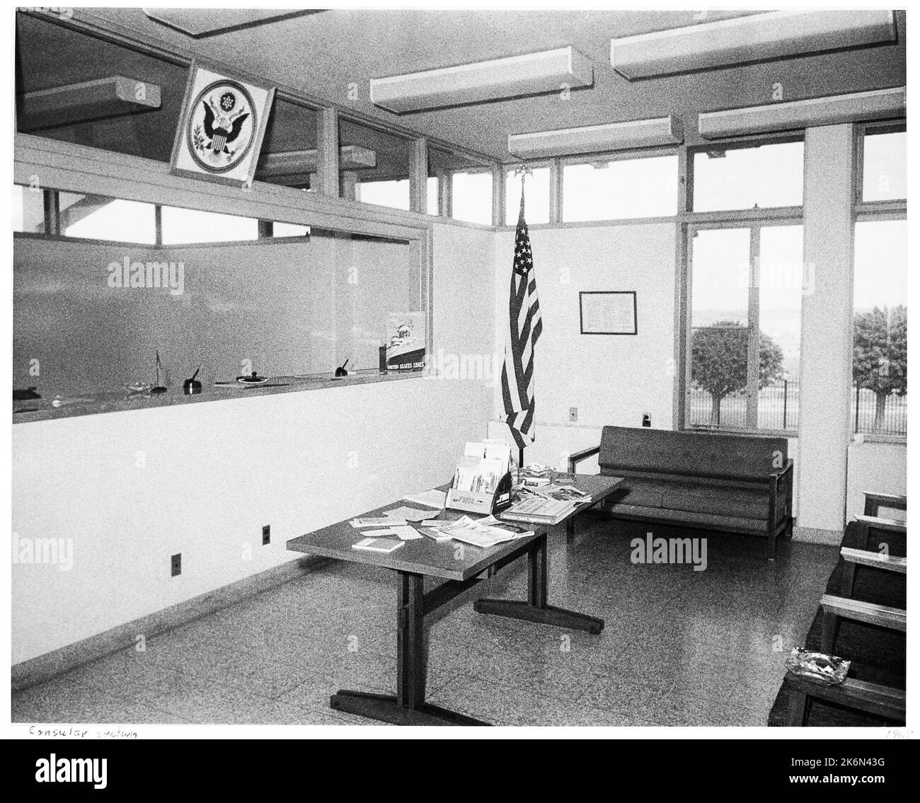 Rabat - Chancery Office Building, Vereinigte Staaten Fotos im Zusammenhang mit Botschaften, Konsulaten und anderen Überseegebäuden Stockfoto