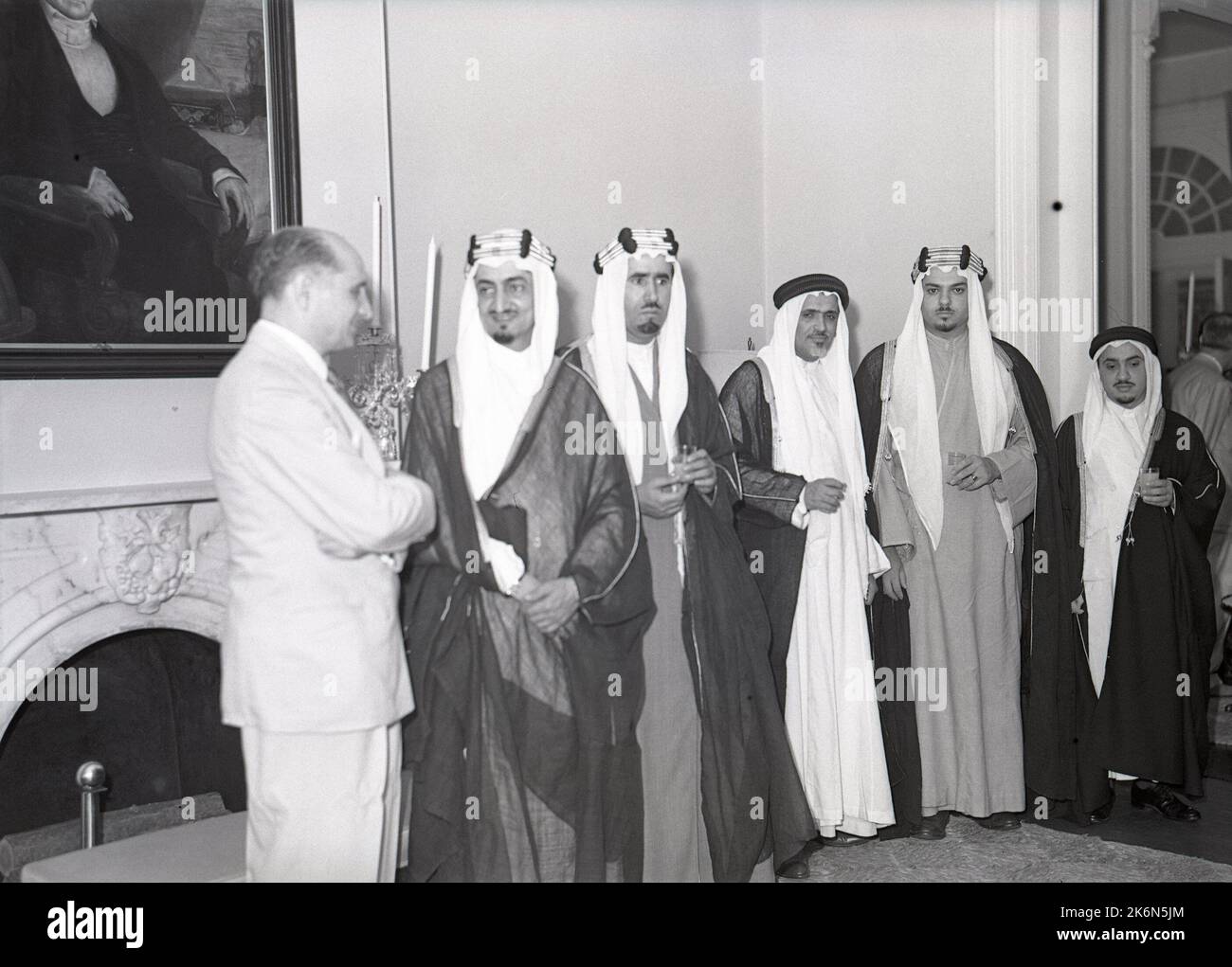 Foto von Saudi-arabischen Prinzen im Blair Lee House Stockfoto