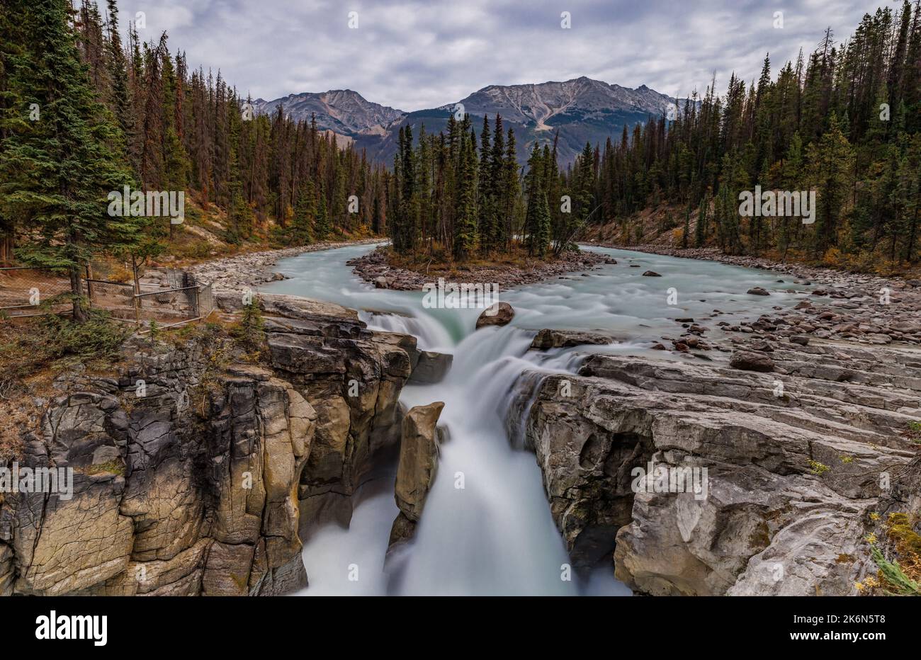 Banff und Jasper National Parak in Alberta, Kanada Stockfoto