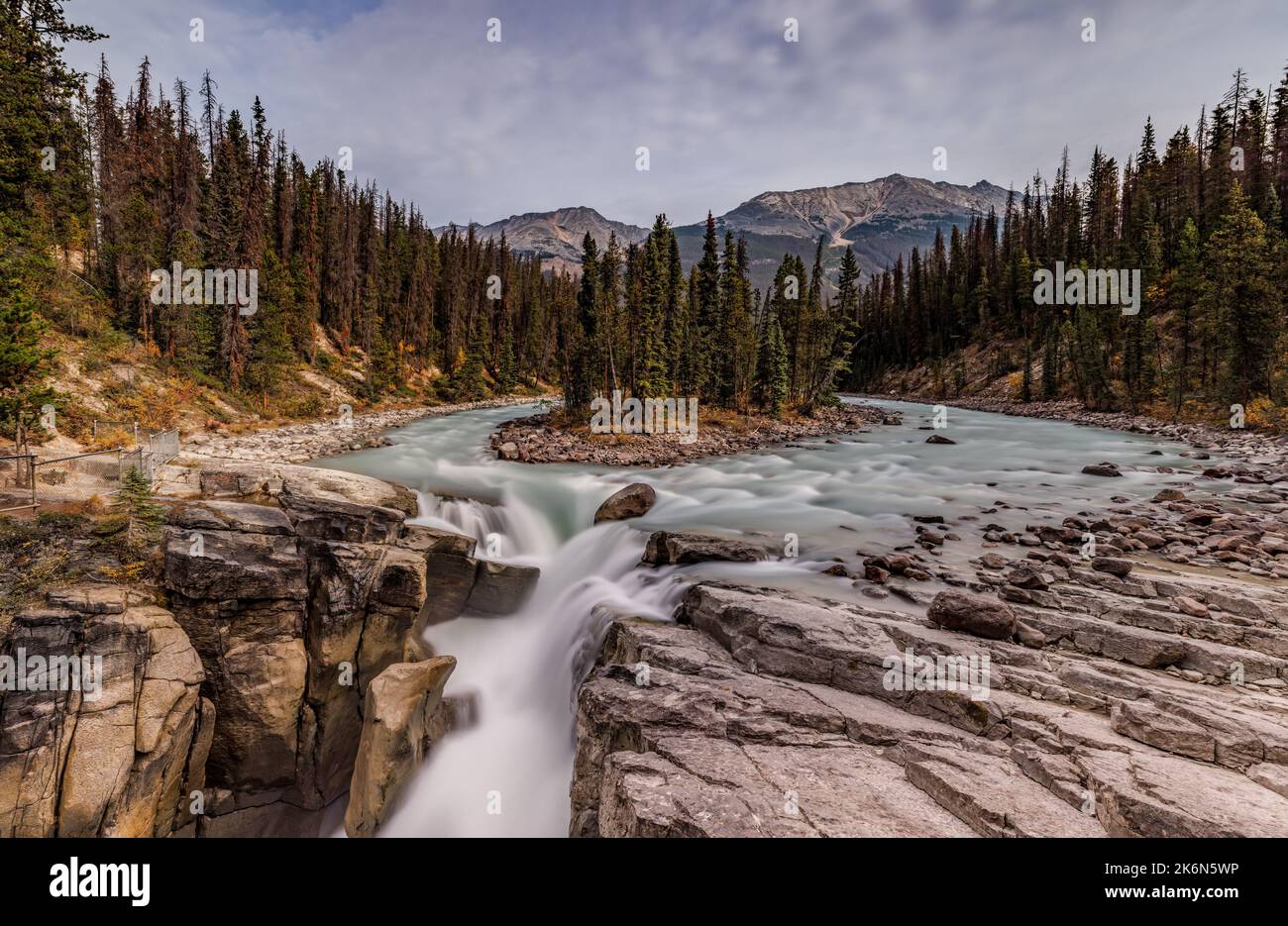 Banff und Jasper National Parak in Alberta, Kanada Stockfoto