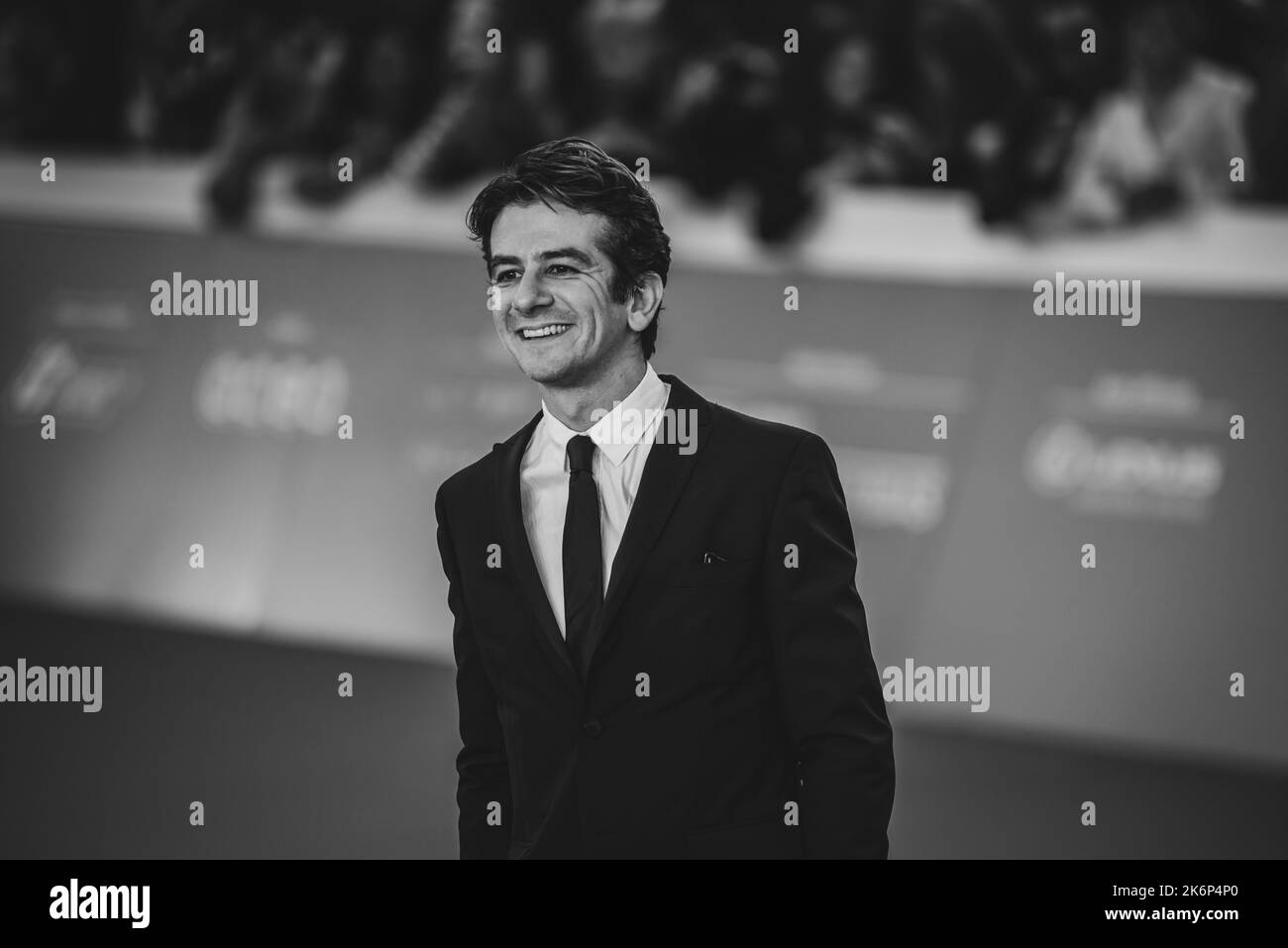 Roter Teppich von La Cura mit Alessandro Preziosi und Francesco Mandelli beim 17. Rome Film Fest Stockfoto