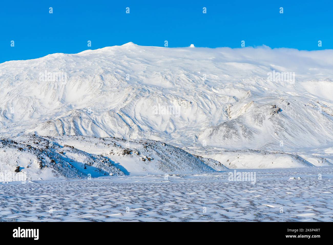 Snaefellsjokull, Snaefellsnes Halbinsel, Island, Europa Stockfoto