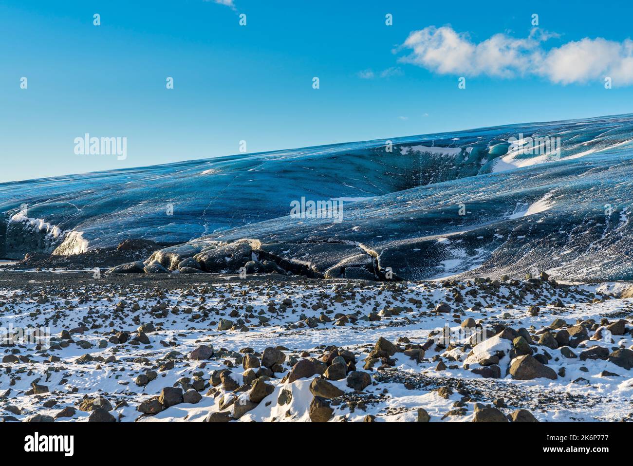 Jokulsarlon-Gletscher, Ostregion, Island, Europa. Stockfoto