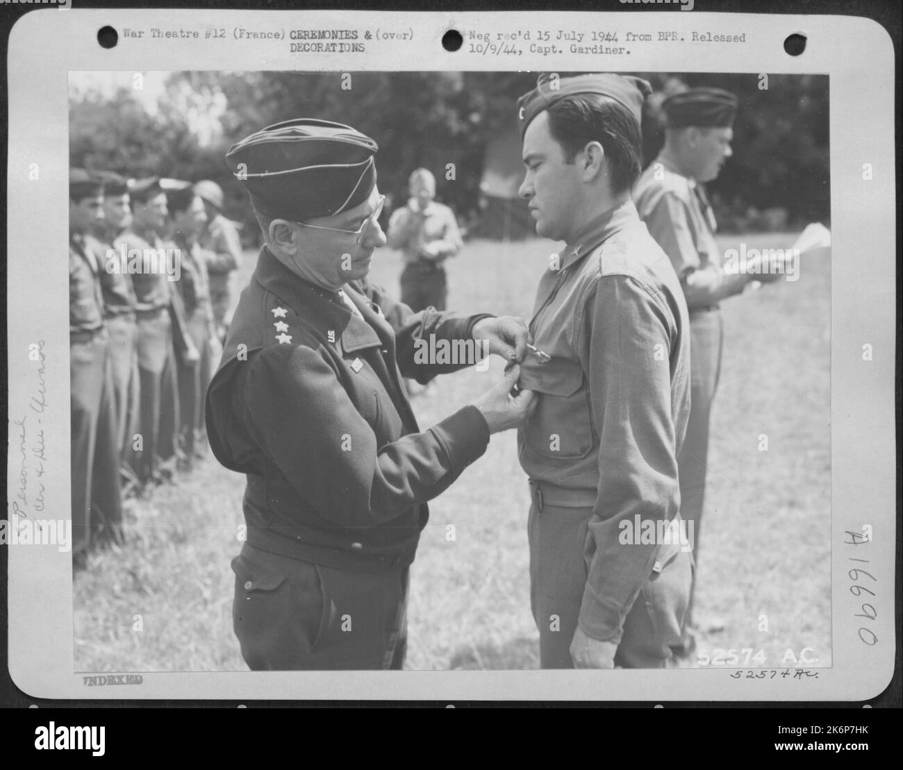 NEUNTES HAUPTQUARTIER DER LUFTSTREITKRÄFTE, OPERATIONSSAAL EUROPA, 1944