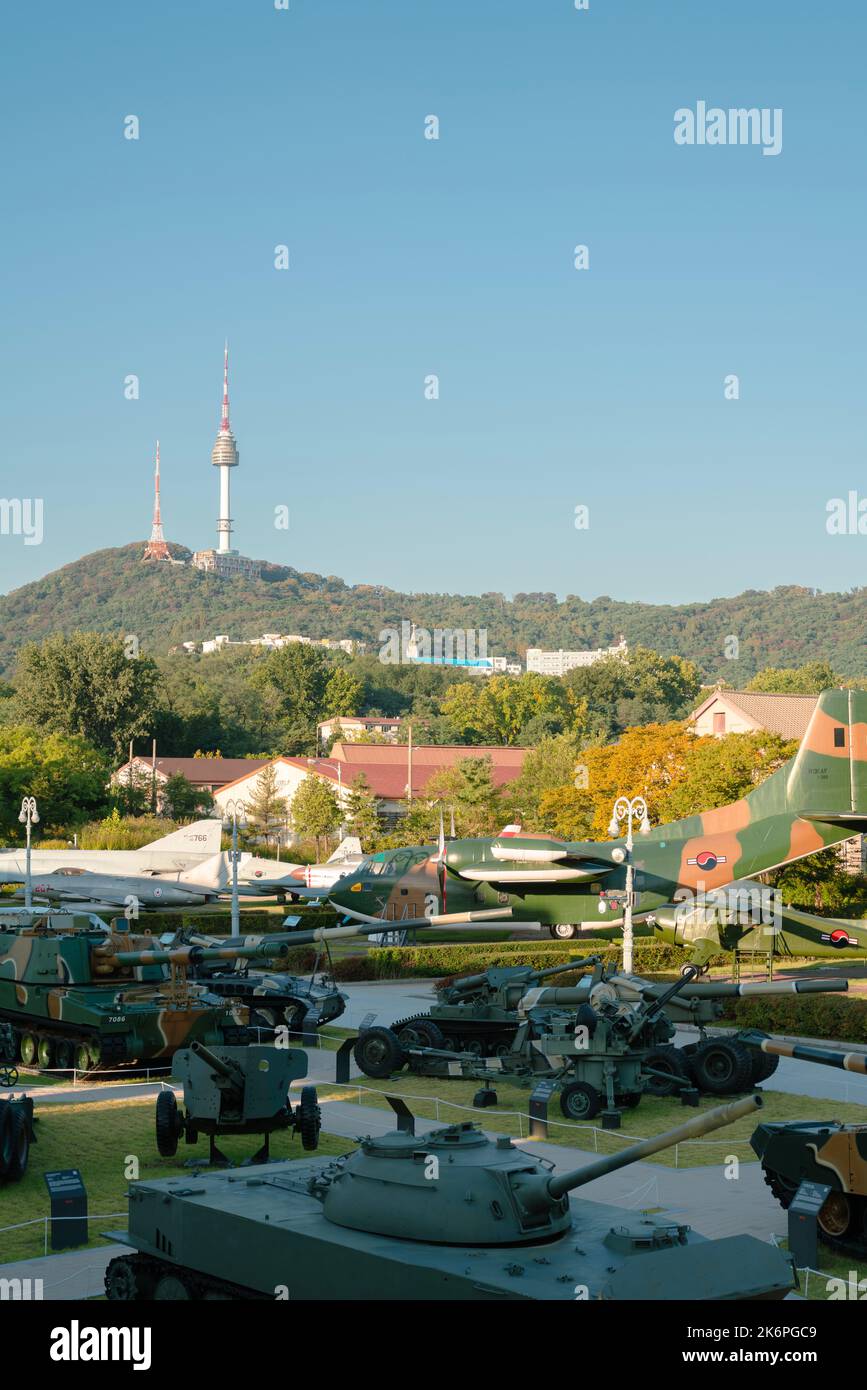 Seoul, Korea - 12. Oktober 2022 : Yongsan war Memorial of Korea Stockfoto