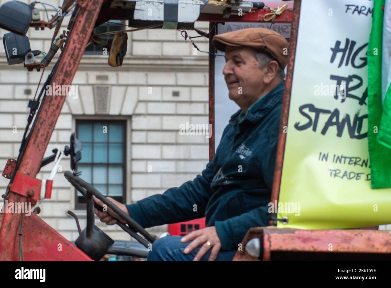 Rally für sichere Lebensmittel und Landwirtschaft Stockfoto