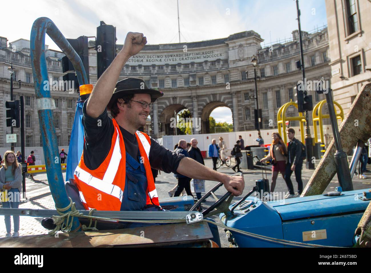 Rally für sichere Lebensmittel und Landwirtschaft Stockfoto