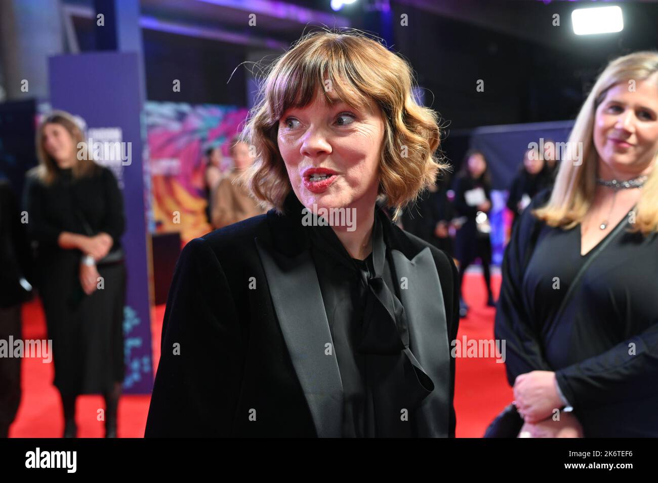 London, Großbritannien. 15. Oktober 2022. Bethan Roberts kommt bei The My Policeman an - Europäische Premiere - - BFI London Film Festival, 15. Oktober 2022, London, UK Quelle: Siehe Li/Picture Capital/Alamy Live News Stockfoto