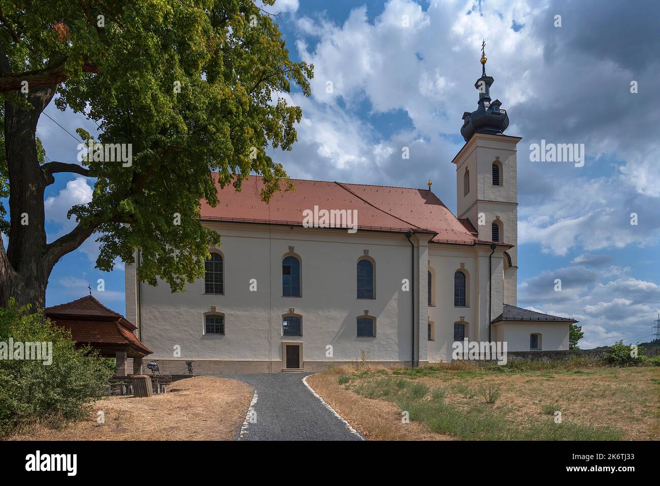 Wallfahrtskirche Maria Limbach, erbaut 1751-1755, Limbach, Unterfranken, Bayern, Deutschland Stockfoto