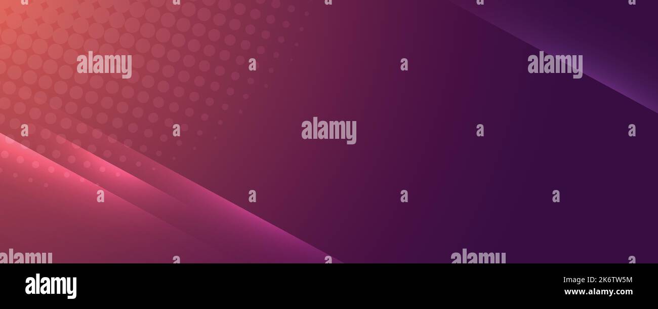 Abstrakter moderner rosa Hintergrund mit hellen Elementen, parallelen Linien und geometrischer Form in Vektorgrafik. Stock Vektor