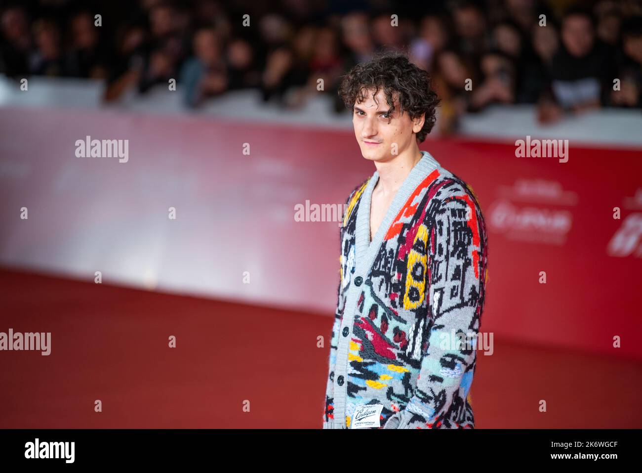 Roter Teppich des Il Principe di Roma beim 17. Rome Film Fest Stockfoto
