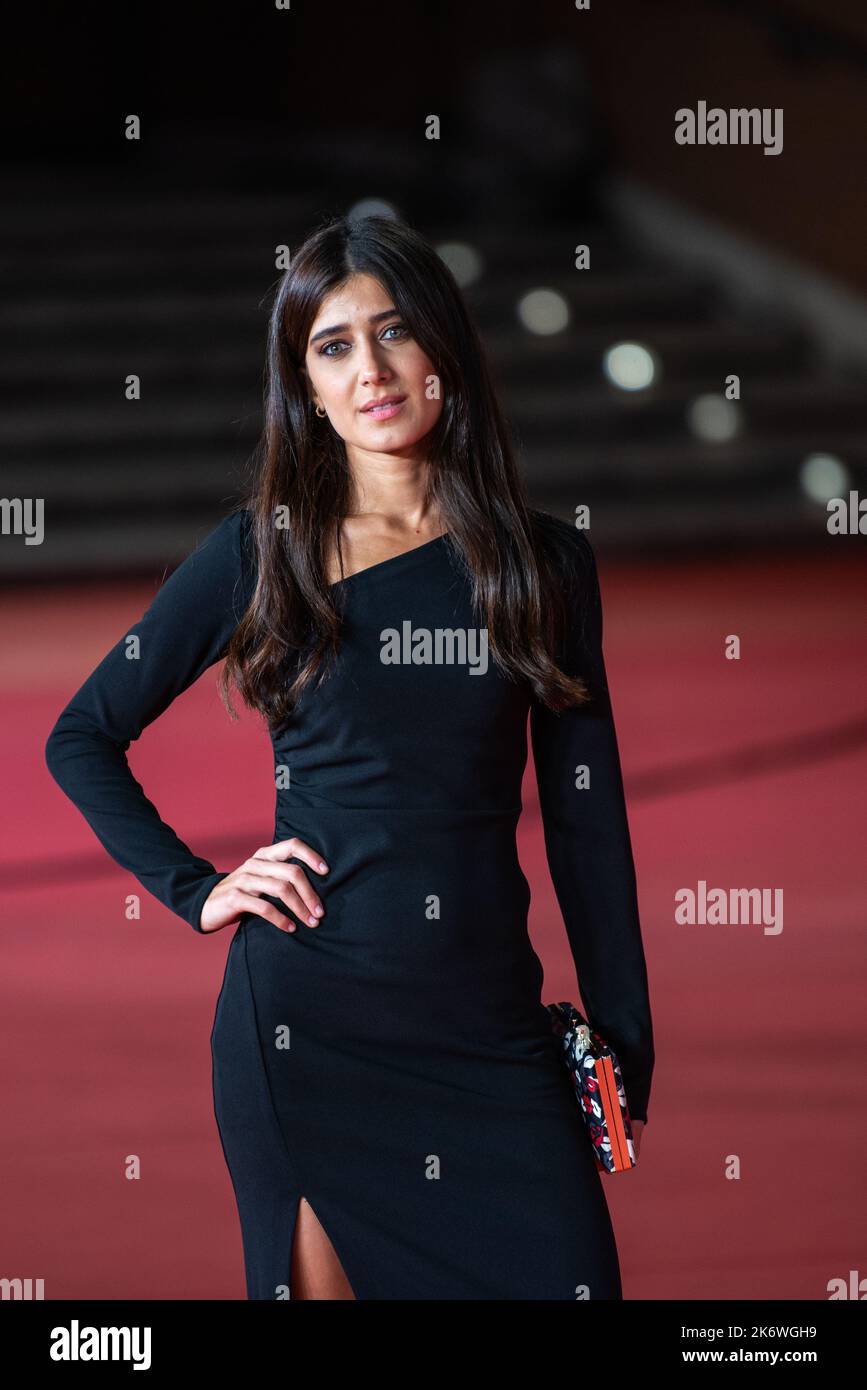 Roter Teppich des Il Principe di Roma beim 17. Rome Film Fest Stockfoto