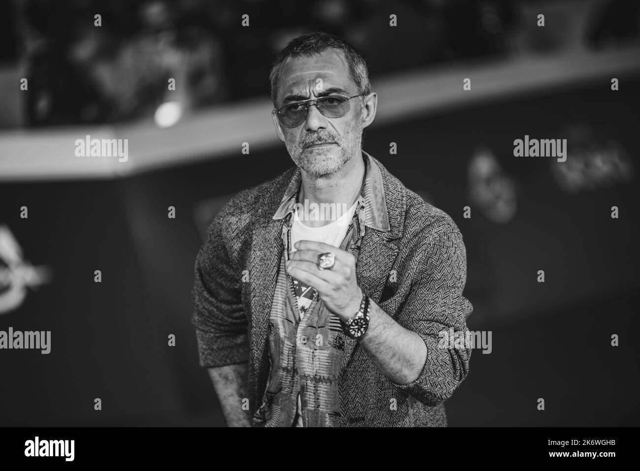 Roter Teppich des Il Principe di Roma beim 17. Rome Film Fest Stockfoto