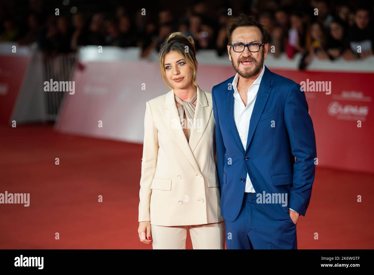 Roter Teppich des Il Principe di Roma beim 17. Rome Film Fest Stockfoto