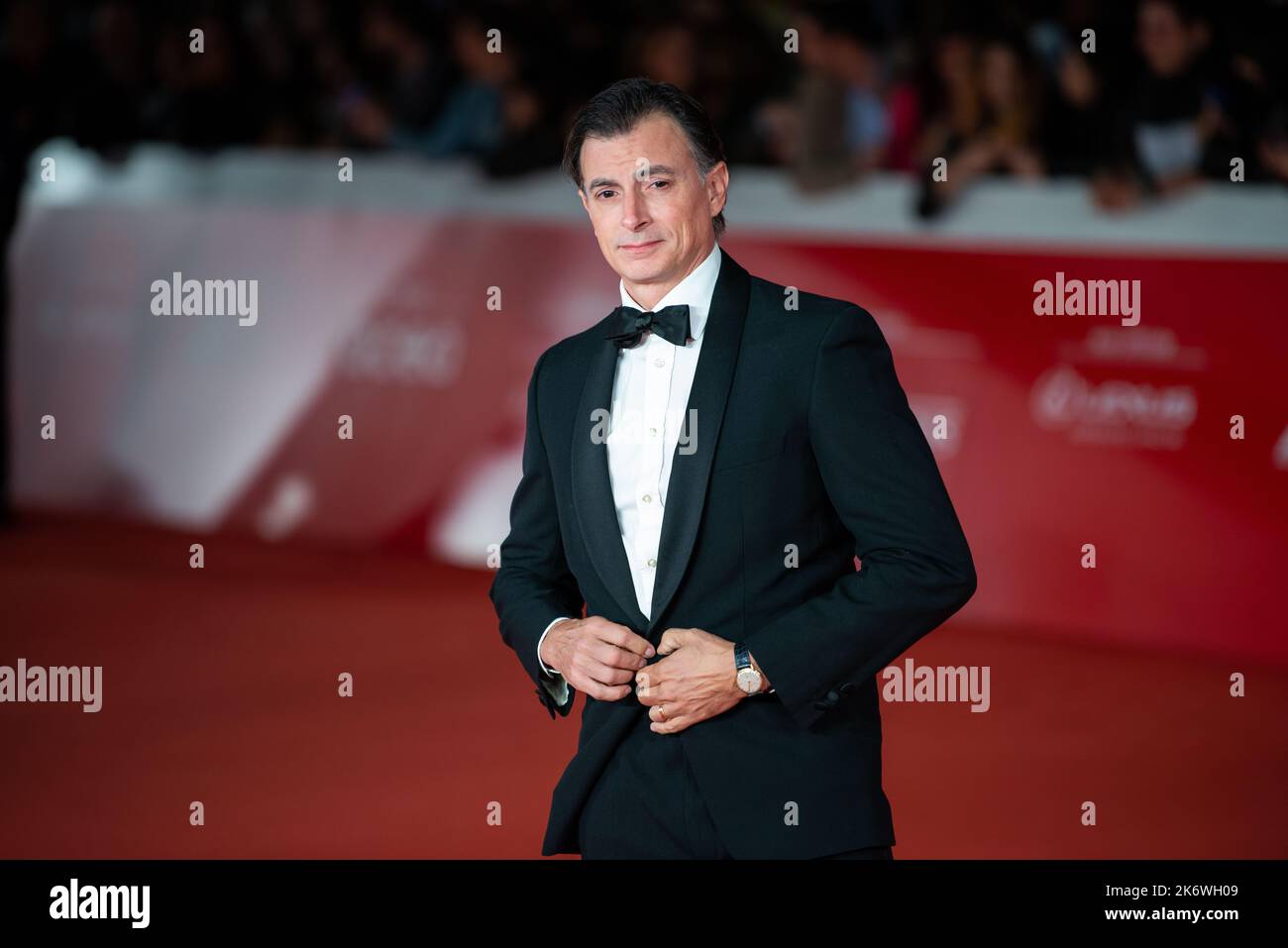 Roter Teppich des Il Principe di Roma beim 17. Rome Film Fest Stockfoto