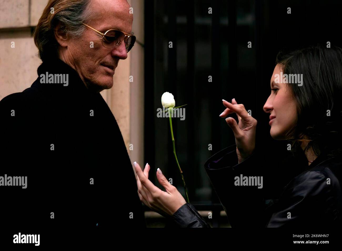 PETER FONDA und ANTONELLA COSTA in COBRADOR: IN GOD WE TRUST (2006), Regie: PAUL LEDUC. Kredit: Arca Difusion Buena Onda Camisa Listrada / Album Stockfoto