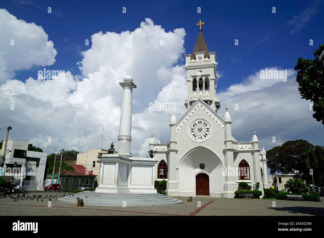 kirche von san pedro de macoris in der dominikanischen republik Stockfoto